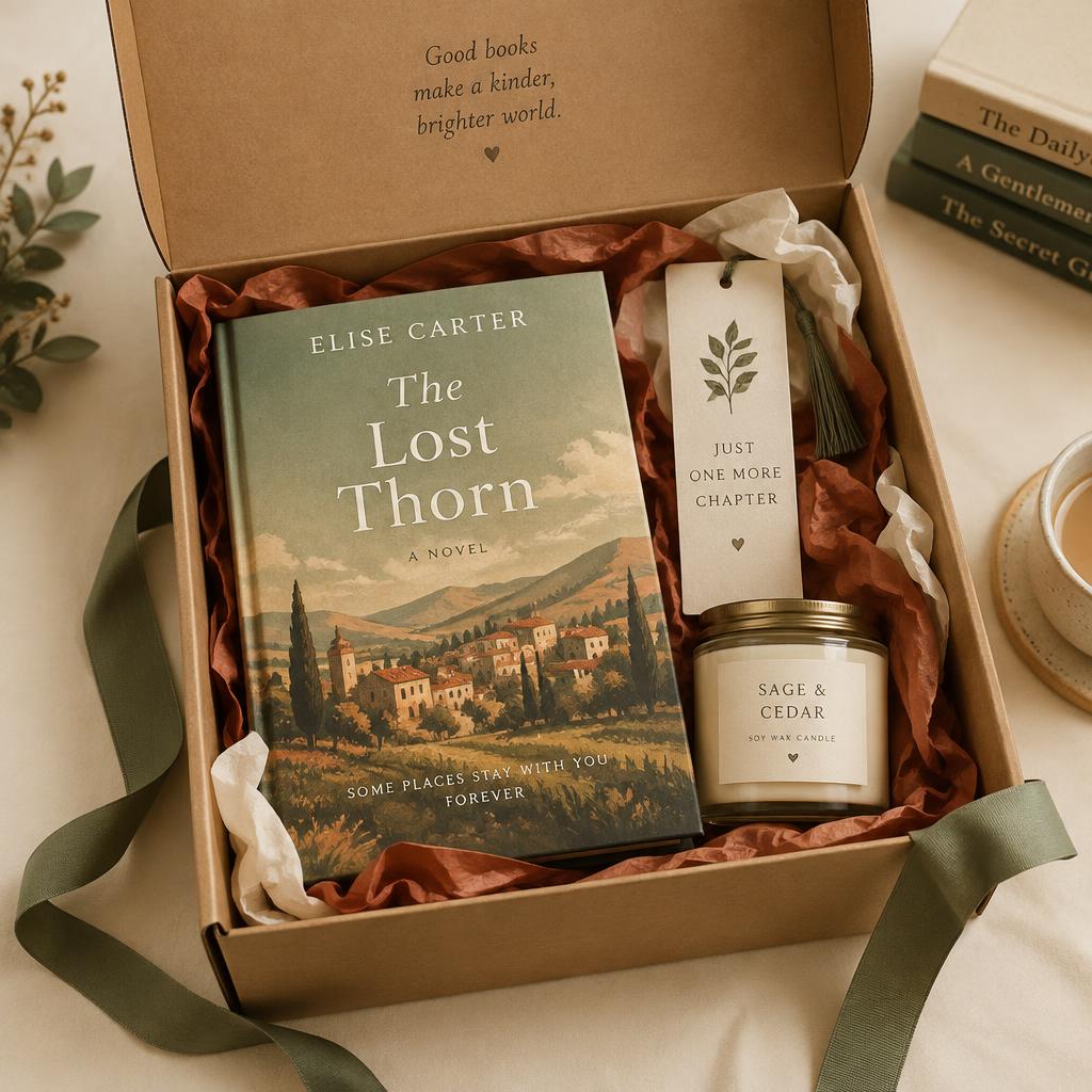 personalised book package product photo